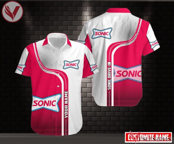 Sonic Drive-in Uniform Custom Clothes Style 88, Unique Gifts For Employee - Vesles2014s 3