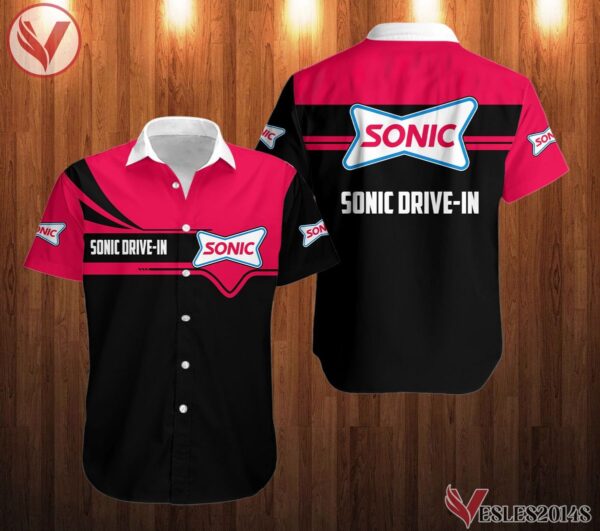Sonic Drive-in Uniform Custom Clothes Style 90, Unique Gifts For Employee - Vesles2014s