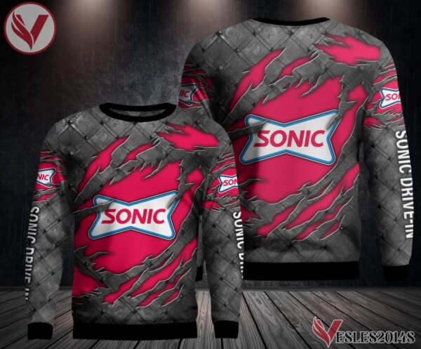 Sonic Drive-in Uniform Custom Clothes Style 92, Unique Gifts For Employee - Vesles2014s 3