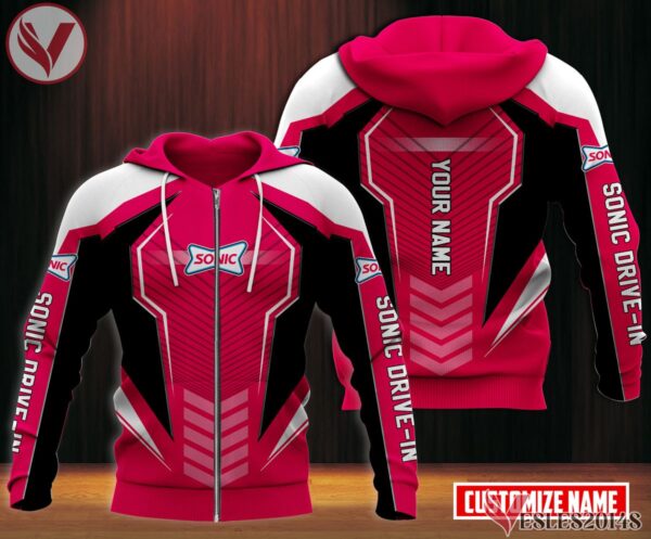 Sonic Drive-in Uniform Custom Clothes Style 95, Unique Gifts For Employee - Vesles2014s 1