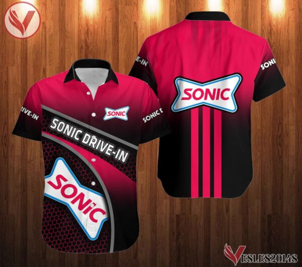Sonic Drive-in Uniform Custom Clothes Style 97, Unique Gifts For Employee - Vesles2014s