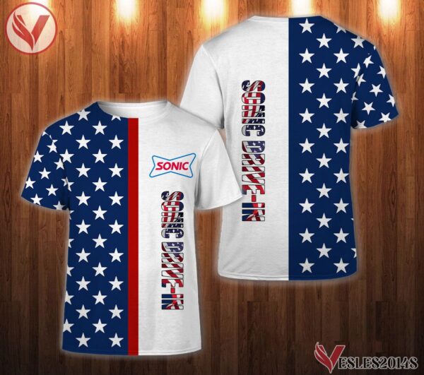 Sonic Drive-in Uniform Custom Clothes Style 99, Unique Gifts For Employee - Vesles2014s 3