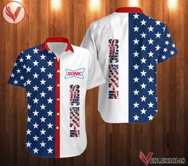 Sonic Drive-in Uniform Custom Clothes Style 99, Unique Gifts For Employee - Vesles2014s