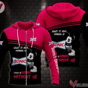 Sonic Drive-in Uniform Custom Clothes, Unique Gifts For Employee - Vesles2014s 1