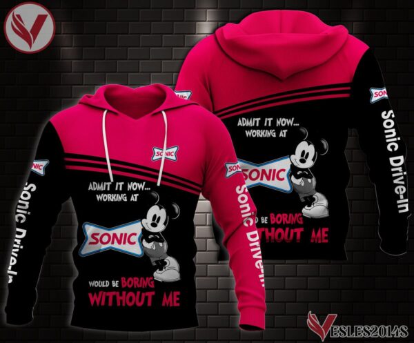 Sonic Drive-in Uniform Custom Clothes, Unique Gifts For Employee - Vesles2014s
