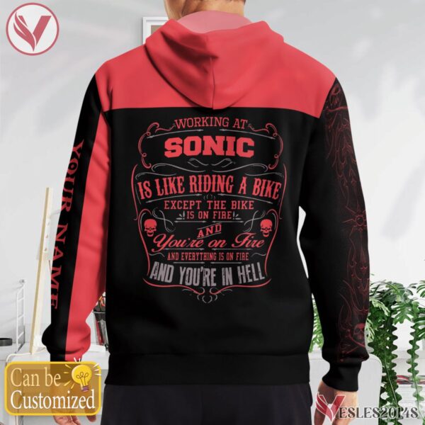 Sonic Uniform Custom Clothes, Unique Gifts For Employee - Vesles2014s 3