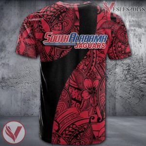 South Alabama Jaguars NCAA Polynesian Pattern Shirt, Unique Gifts For Fans - Vesles2014s 1