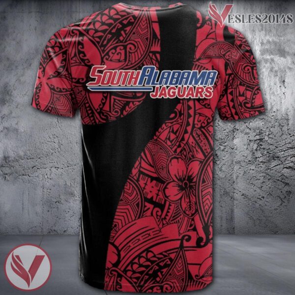 South Alabama Jaguars NCAA Polynesian Pattern Shirt, Unique Gifts For Fans - Vesles2014s 1