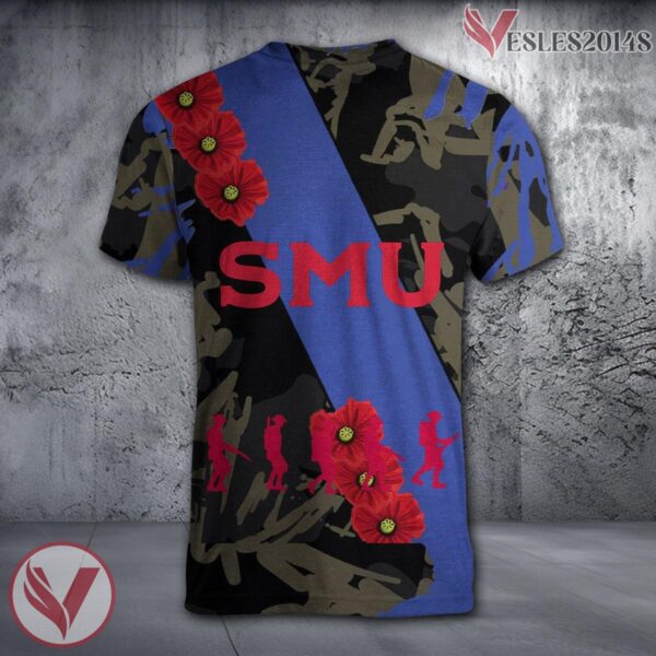 South Alabama Jaguars NCAA With Red Poppy Flower 3D Shirt, Unique Gift For Fans - Vesles2014S 1