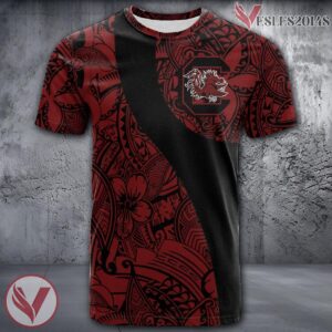South Carolina Gamecocks NCAA Polynesian Pattern Shirt, Unique Gifts For Fans - Vesles2014s
