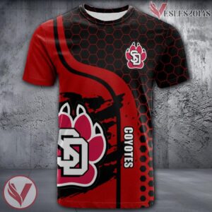 South Dakota Coyotes NCAA Custom Shirt, Unique Sport Gifts For Fans - Vesles2014s