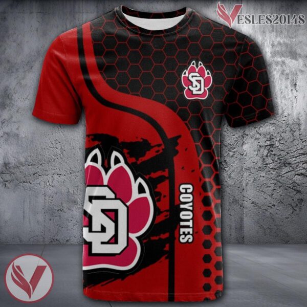 South Dakota Coyotes NCAA Custom Shirt, Unique Sport Gifts For Fans - Vesles2014s