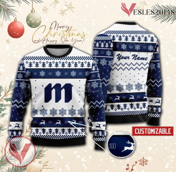 South Dakota School of Mines and Technology Custom Ugly Christmas Sweater, Unique Gift For Fans - Vesles2014s