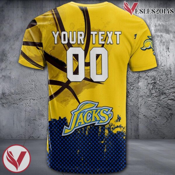 South Dakota State Jackrabbits Basketball Grunge Pattern Unique Personalized T Shirts - Vesles2014S 1