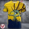 South Dakota State Jackrabbits Basketball Grunge Pattern Unique Personalized T Shirts - Vesles2014S