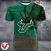 South Florida Bulls Basketball Grunge Pattern Unique Personalized T Shirts - Vesles2014S