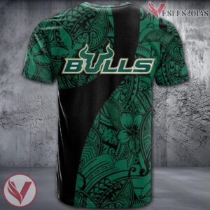 South Florida Bulls NCAA Polynesian Pattern Shirt, Unique Gifts For Fans - Vesles2014s 1