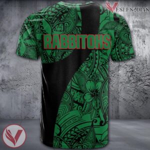 South Sydney Rabbitohs NRL Polynesian Pattern Shirt, Unique Gifts For Fans - Vesles2014s 1