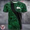 South Sydney Rabbitohs NRL Polynesian Pattern Shirt, Unique Gifts For Fans - Vesles2014s