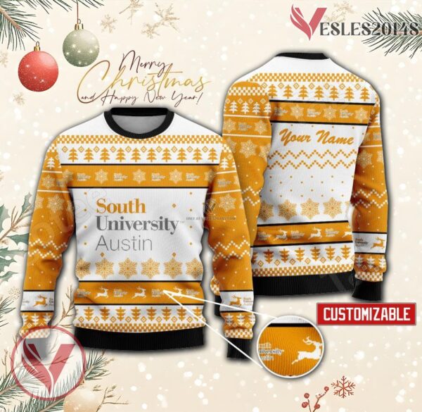 South University-Austin Custom Ugly Christmas Sweater, Unique Gift For Fans - Vesles2014s