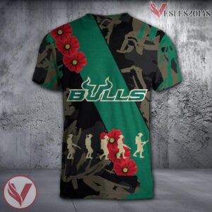 Southeast Missouri Redhawks NCAA With Red Poppy Flower 3D Shirt, Unique Gift For Fans - Vesles2014S 1