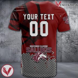 Southern Illinois Salukis Basketball Grunge Pattern Unique Personalized T Shirts - Vesles2014S 1