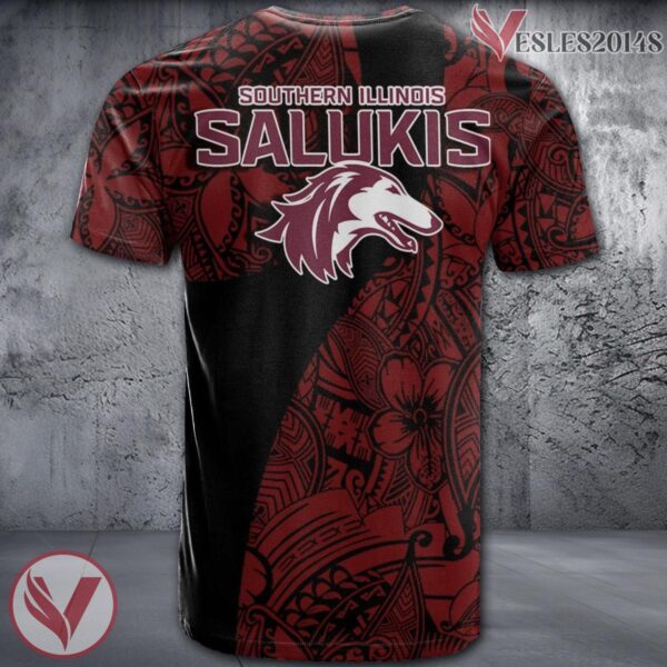 Southern Illinois Salukis NCAA Polynesian Pattern Shirt, Unique Gifts For Fans - Vesles2014s 1
