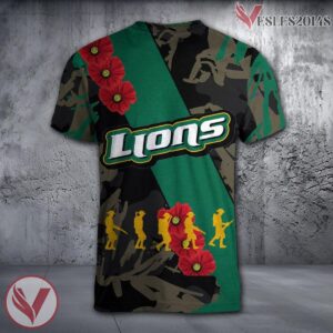 Southern Illinois Salukis NCAA With Red Poppy Flower 3D Shirt, Unique Gift For Fans - Vesles2014S 1