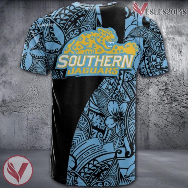 Southern Jaguars NCAA Polynesian Pattern Shirt, Unique Gifts For Fans - Vesles2014s 1