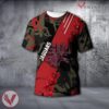 Southern Jaguars NCAA With Red Poppy Flower 3D Shirt, Unique Gift For Fans - Vesles2014S