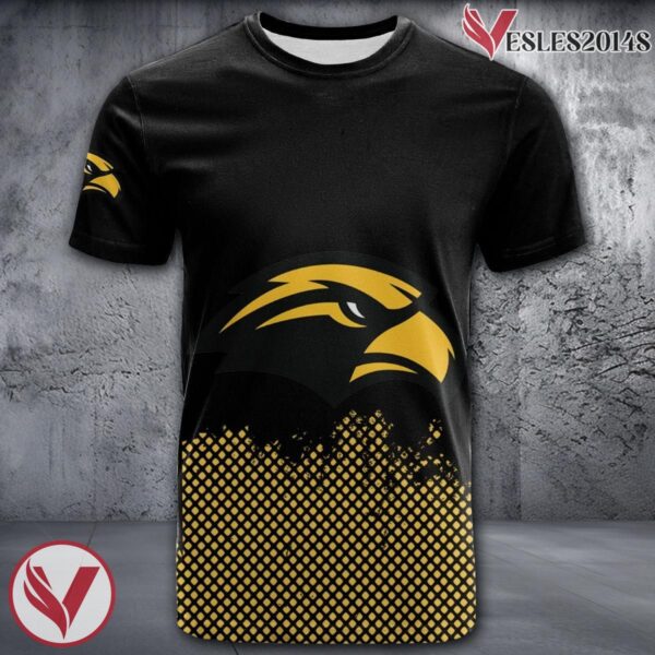 Southern Miss Golden Eagles Basketball Grunge Pattern Unique Personalized T Shirts - Vesles2014S