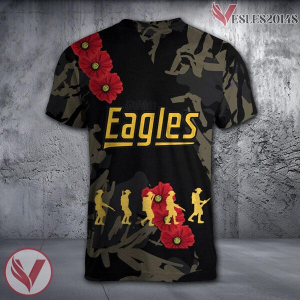Southern Utah Thunderbirds NCAA With Red Poppy Flower 3D Shirt, Unique Gift For Fans - Vesles2014S 1