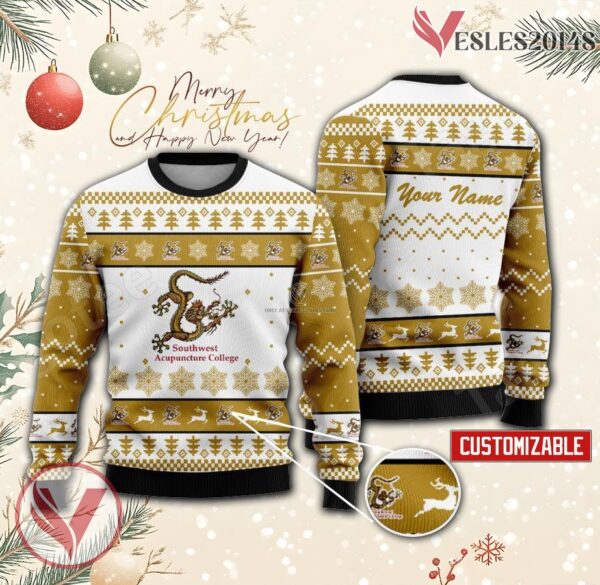 Southwest Acupuncture College-Boulder Custom Ugly Christmas Sweater, Unique Gift For Fans - Vesles2014s