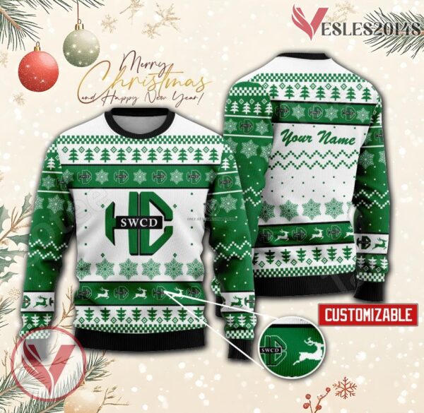 Southwest Collegiate Institute for the Deaf Custom Ugly Christmas Sweater, Unique Gift For Fans - Vesles2014s