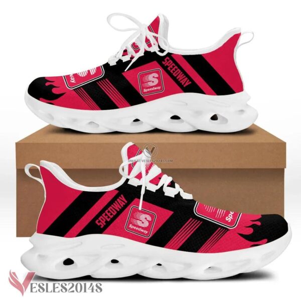 Speedway Logo Custom Shoes, Best Running Shoes For Fans - Vesles2014S 1