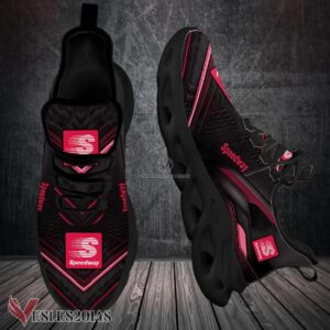 Speedway Logo Custom Shoes, Best Running Shoes For Fans - Vesles2014S