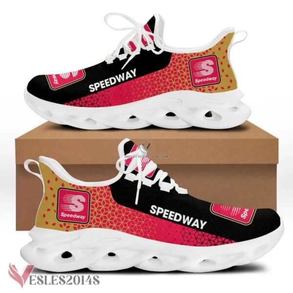 Speedway Logo Custom Shoes Style 1, Best Running Shoes For Fans - Vesles2014S 1