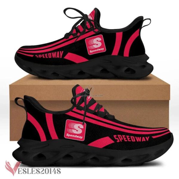 Speedway Logo Custom Shoes Style 4, Best Running Shoes For Fans - Vesles2014S