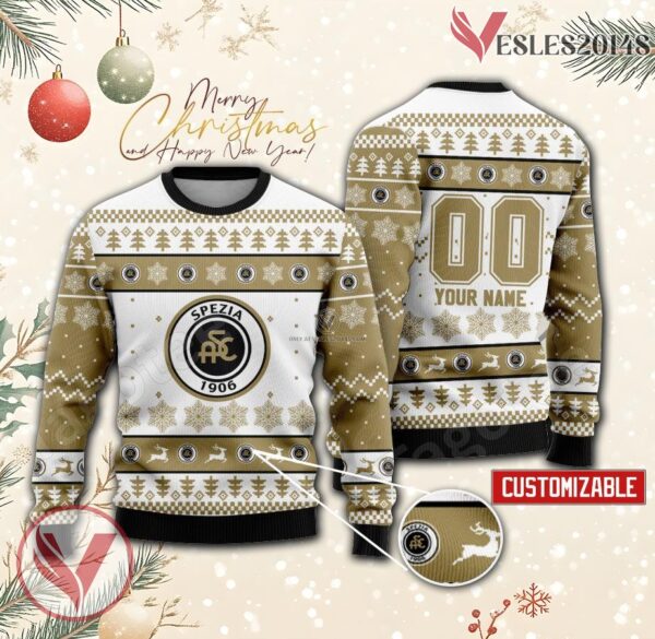 Spezia Custom Ugly Christmas Sweater, Unique Gift For Fans - Vesles2014s