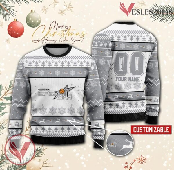 Spezia Women Basketball Custom Ugly Christmas Sweater, Unique Gift For Fans - Vesles2014s