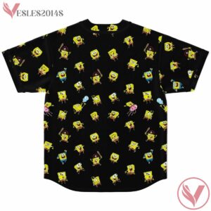 Spongebob Mood Baseball Jersey - Vesles2014s 1