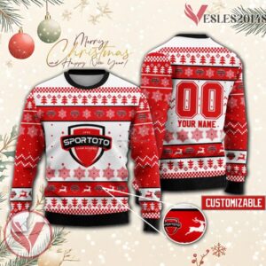 Spor Toto SK Handball Custom Ugly Christmas Sweater, Unique Gift For Fans - Vesles2014s