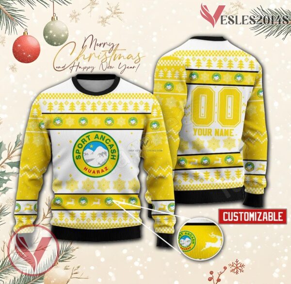 Sport Áncash Custom Ugly Christmas Sweater, Unique Gift For Fans - Vesles2014s