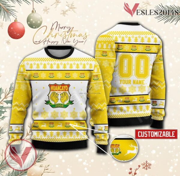 Sport Huancayo Custom Ugly Christmas Sweater, Unique Gift For Fans - Vesles2014s