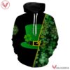 St Paddys Gifts, St Patricks Shirts Lucky Hat Clover Shirts Uniform Custom Clothes, Unique Gifts For Employee - Vesles2014s
