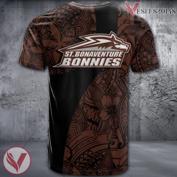 St. Bonaventure Bonnies NCAA Polynesian Pattern Shirt, Unique Gifts For Fans - Vesles2014s 1