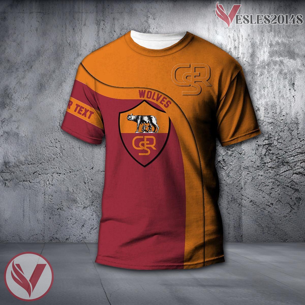 St. Catharines Wolves Curve Custom Shirt, Unique CA Soccer Style For Fans - Vesles2014s