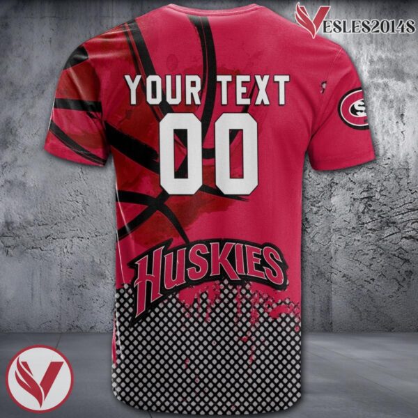 St. Cloud State Huskies Basketball Grunge Pattern Unique Personalized T Shirts - Vesles2014S 1