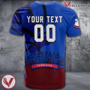 St. Francis Brooklyn Terriers Basketball Grunge Pattern Unique Personalized T Shirts - Vesles2014S 1