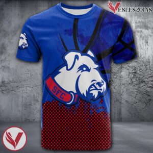 St. Francis Brooklyn Terriers Basketball Grunge Pattern Unique Personalized T Shirts - Vesles2014S